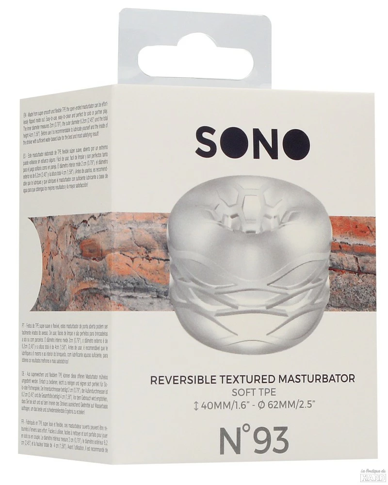 Anneau De Masturbation Réversible N°93 Sono 4 Anneau De Masturbation Réversible N°93 Sono – Image 2