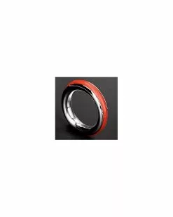 Triune Anneau Penien Cazzo Rouge Taille 55 Mm