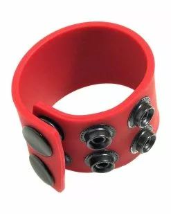 Boneyard Ball Strap En Silicone Rouge