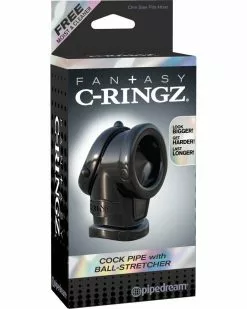Fantasy C-Ringz Ball Stretcher Pipe C-Ringz 8 Fantasy C-Ringz Ball Stretcher Pipe C-Ringz -Cockrings Flexibles Soldes Boutique ball stretcher pipe c ringz 2