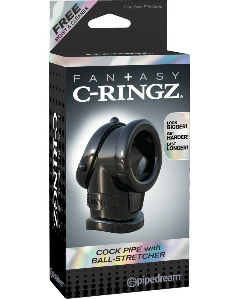 Fantasy C-Ringz Ball Stretcher Pipe C-Ringz 5 Fantasy C-Ringz Ball Stretcher Pipe C-Ringz – Image 3