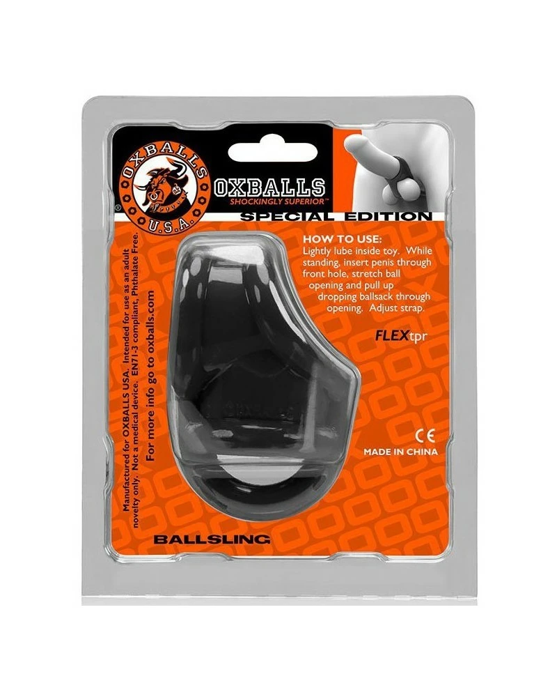Oxballs Ballsling Ball-Split Noir 4 Oxballs Ballsling Ball-Split Noir – Image 2