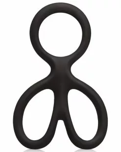 CalExotics Ballstretcher Ball Spreader Noir 9 CalExotics Ballstretcher Ball Spreader Noir -Cockrings Flexibles Soldes Boutique ballstretcher ball spreader noir 2