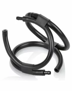 CalExotics Ballstretcher Cock Cage Noir -Cockrings Flexibles Soldes Boutique ballstretcher cock cage noir 2