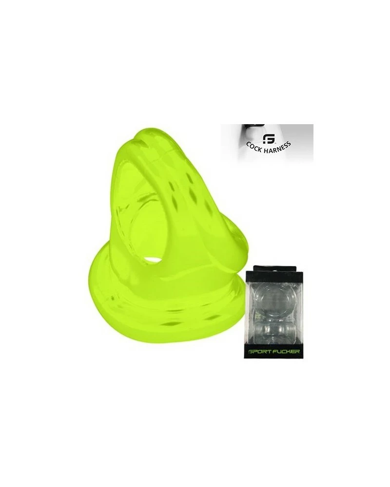 Sport Fucker Ballstretcher Cock Harness Neon 3 Sport Fucker Ballstretcher Cock Harness Neon