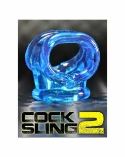 Oxballs Ballstretcher Cocksling-2 Bleu Ice 12 Oxballs Ballstretcher Cocksling-2 Bleu Ice -Cockrings Flexibles Soldes Boutique ballstretcher cocksling 2 bleu ice 4
