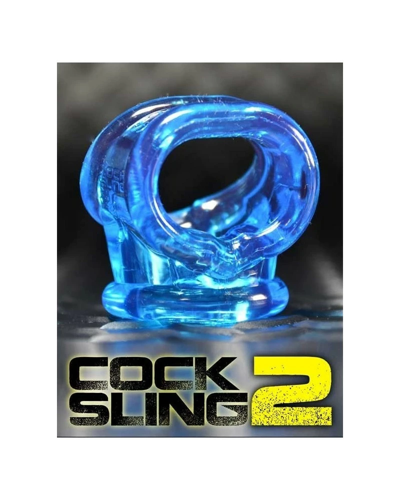 Oxballs Ballstretcher Cocksling-2 Bleu Ice 7 Oxballs Ballstretcher Cocksling-2 Bleu Ice – Image 5