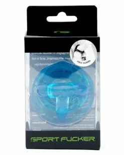 Sport Fucker Ballstretcher Half Guard Bleu Ice -Cockrings Flexibles Soldes Boutique ballstretcher half guard bleu ice 5