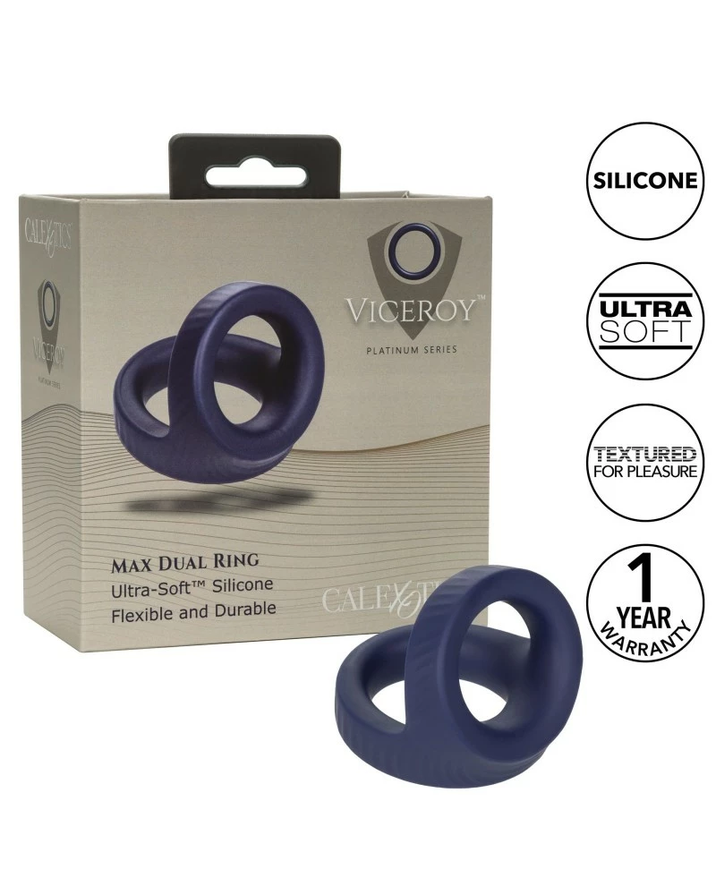CalExotics Viceroy Ballstretcher Max Dual Ring Viceroy Bleu 14 CalExotics Viceroy Ballstretcher Max Dual Ring Viceroy Bleu – Image 12
