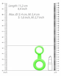 Ouch! Glow Ballstretcher Phosphorescent Ball Strap Glow 30mm 13 Ouch! Glow Ballstretcher Phosphorescent Ball Strap Glow 30mm -Cockrings Flexibles Soldes Boutique ballstretcher phosphorescent ball strap glow 30mm 4