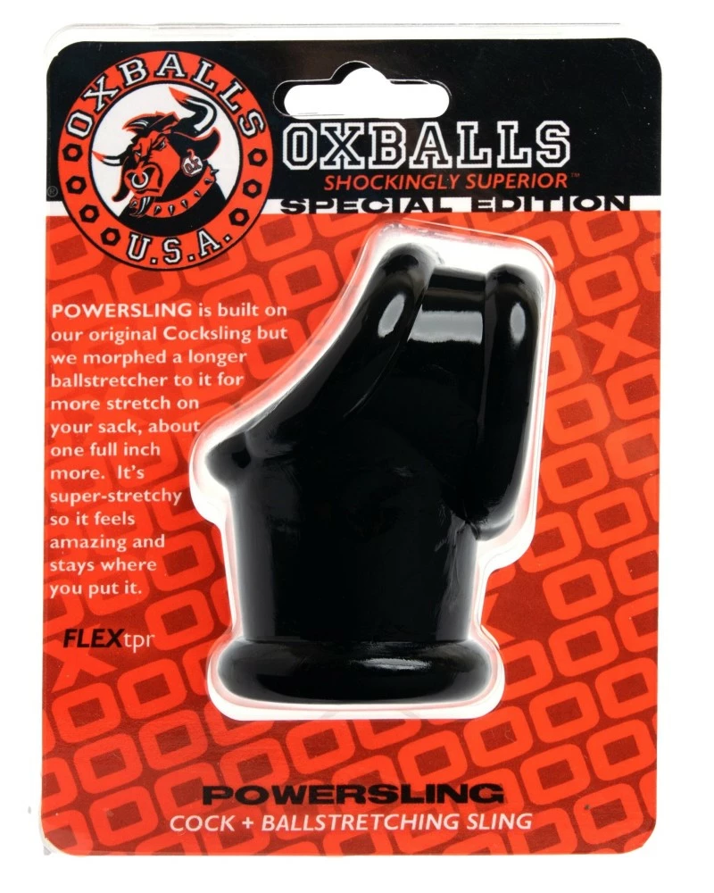 Oxballs Ballstretcher Powersling Noir 4 Oxballs Ballstretcher Powersling Noir – Image 2