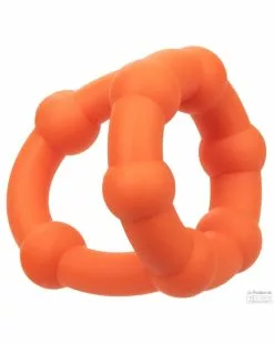 Alpha Ring Ballstretcher Silicone All Star Ring Alpha Orange -Cockrings Flexibles Soldes Boutique ballstretcher silicone all star ring alpha orange 10
