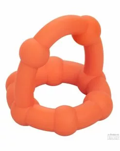 Alpha Ring Ballstretcher Silicone All Star Ring Alpha Orange -Cockrings Flexibles Soldes Boutique ballstretcher silicone all star ring alpha orange 12