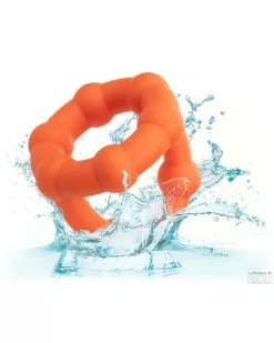 Alpha Ring Ballstretcher Silicone All Star Ring Alpha Orange -Cockrings Flexibles Soldes Boutique ballstretcher silicone all star ring alpha orange 5