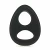 FUKR Ballstretcher Silicone Hole Cock Noir -Cockrings Flexibles Soldes Boutique ballstretcher silicone hole cock noir