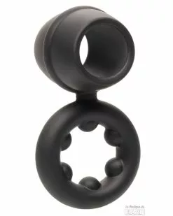 Alpha Ring Ballstretcher Silicone Magnum Alpha Noir