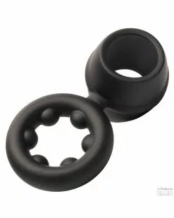 Alpha Ring Ballstretcher Silicone Magnum Alpha Noir -Cockrings Flexibles Soldes Boutique ballstretcher silicone magnum alpha noir 7