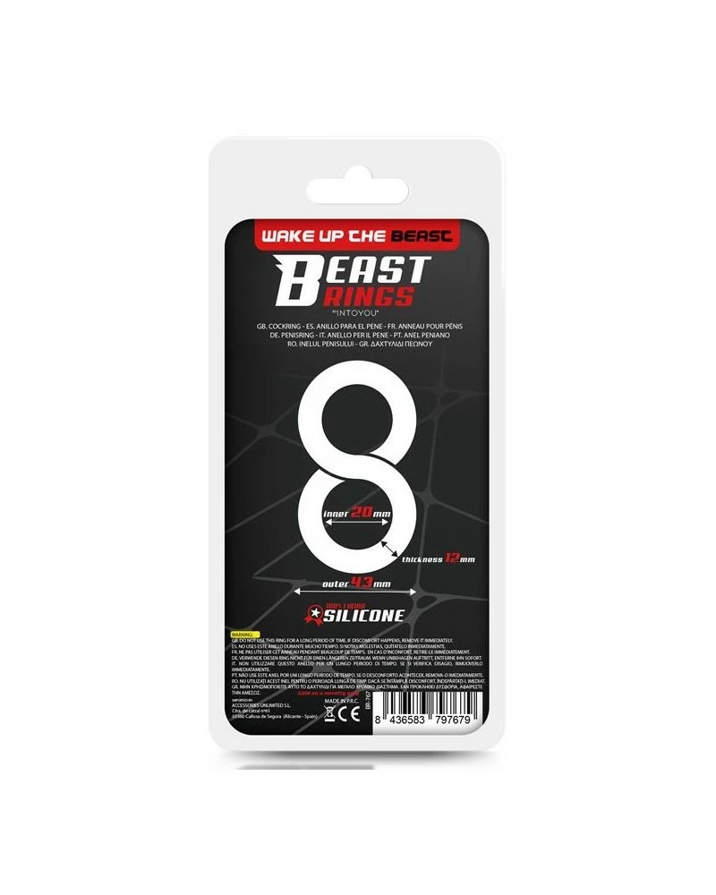 Beast Rings Ballstretcher Souple Doble Rings Noir 6 Beast Rings Ballstretcher Souple Doble Rings Noir – Image 4