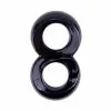 Get Lock Ballstretcher Souple Duo Cock Noir -Cockrings Flexibles Soldes Boutique ballstretcher souple duo cock noir