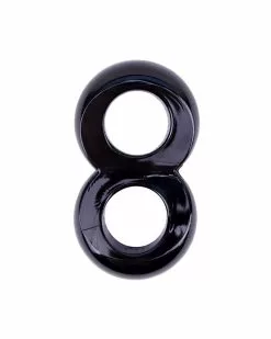 Get Lock Ballstretcher Souple Duo Cock Noir