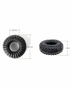 Perfect Fit Ballstretcher Souple Ribbed Ring 18mm Transparent 8 Perfect Fit Ballstretcher Souple Ribbed Ring 18mm Transparent -Cockrings Flexibles Soldes Boutique ballstretcher souple ribbed ring 18mm transparent 2