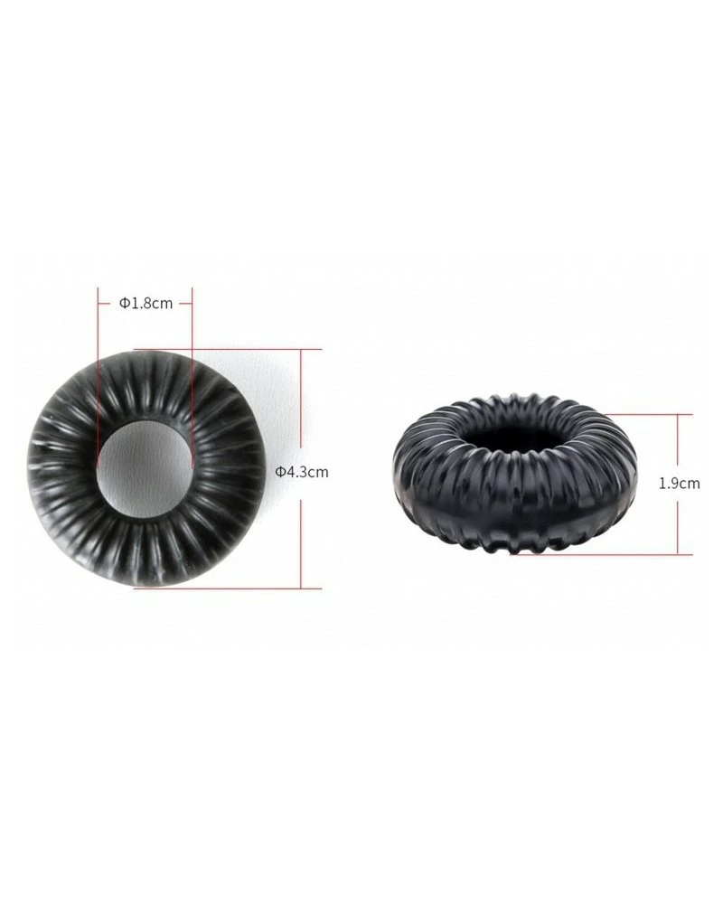 Perfect Fit Ballstretcher Souple Ribbed Ring 18mm Transparent 5 Perfect Fit Ballstretcher Souple Ribbed Ring 18mm Transparent – Image 3