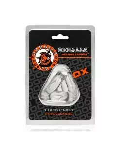 Oxballs Ballstretcher Tri-Sport Transparent 8 Oxballs Ballstretcher Tri-Sport Transparent -Cockrings Flexibles Soldes Boutique ballstretcher tri sport transparent 1