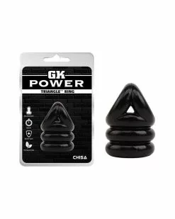 GK Power Ballstretcher Triangle Plus 6.5cm Noir 7 GK Power Ballstretcher Triangle Plus 6.5cm Noir -Cockrings Flexibles Soldes Boutique ballstretcher triangle plus 65cm noir 2