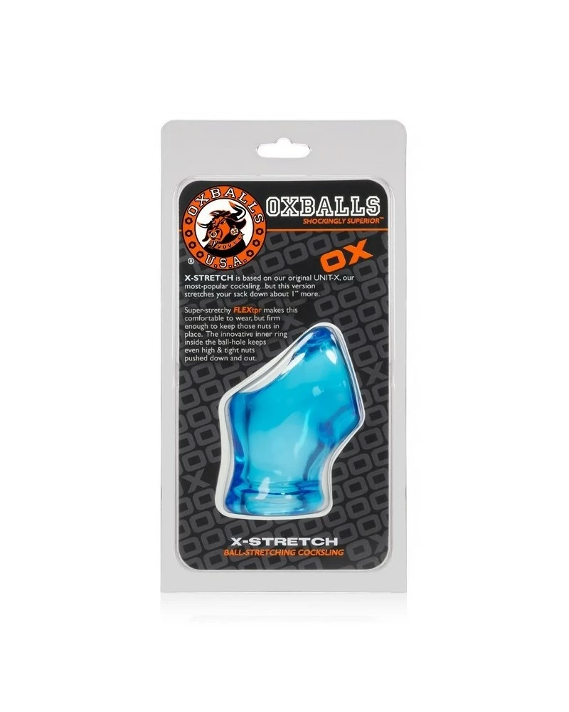 Oxballs Ballstretcher X-Stretch Bleu Ice 4 Oxballs Ballstretcher X-Stretch Bleu Ice – Image 2