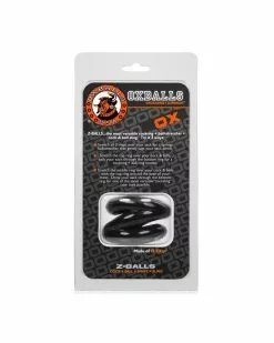 Oxballs Ballstretcher Z-Ball Noir -Cockrings Flexibles Soldes Boutique ballstretcher z ball noir 1