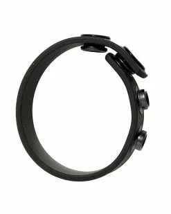 Boneyard Cock Strap En Silicone Noir