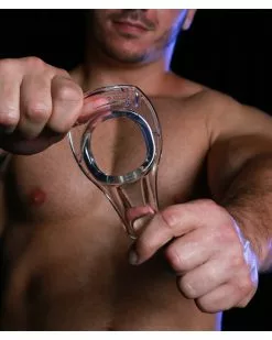 Perfect Fit Cockring Armour Up Sport Transparent 10 Perfect Fit Cockring Armour Up Sport Transparent -Cockrings Flexibles Soldes Boutique cockring armour up sport transparent 3