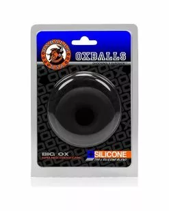 Oxballs Cockring Big Ox Noir -Cockrings Flexibles Soldes Boutique cockring big ox noir 1