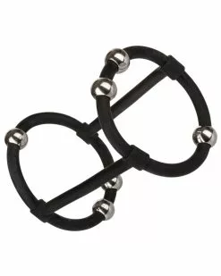 CalExotics Cockring Cage De Pénis Beaded Enhance 7.5cm - Diamètre 40mm