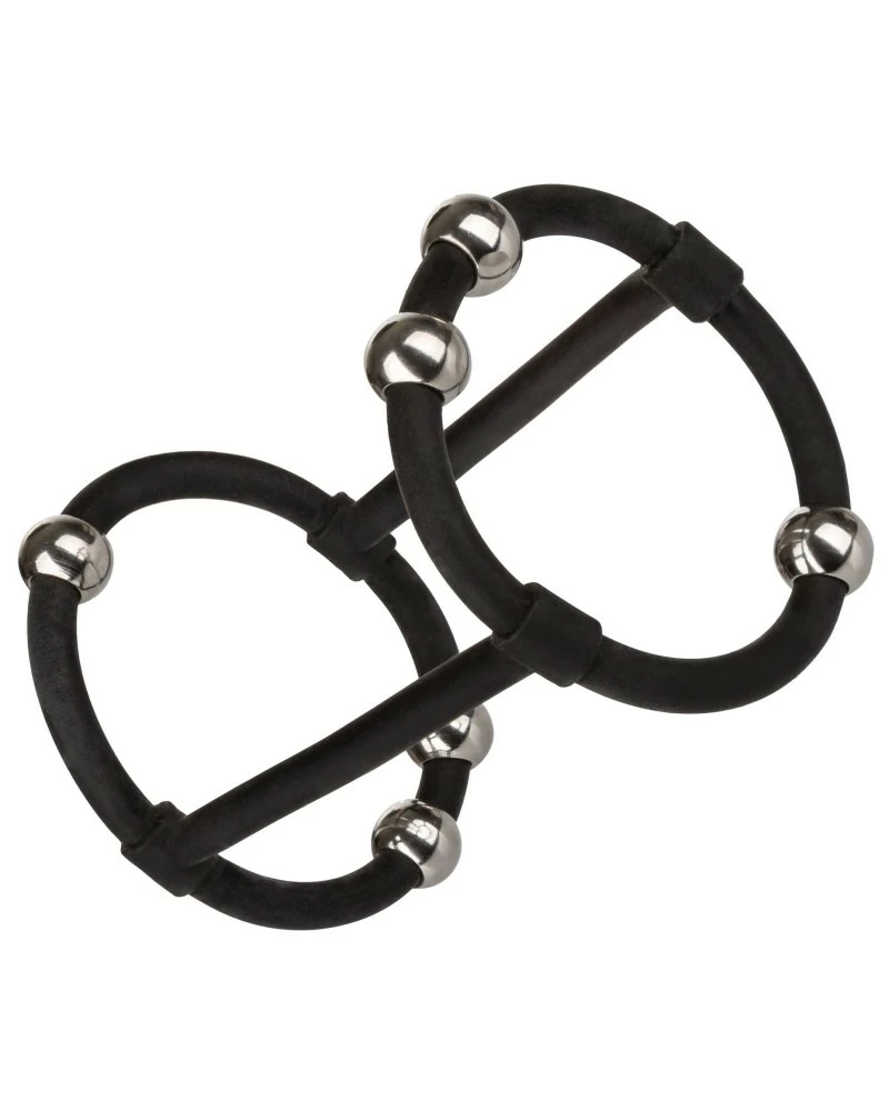 CalExotics Cockring Cage De Pénis Beaded Enhance 7.5cm - Diamètre 40mm 3 CalExotics Cockring Cage De Pénis Beaded Enhance 7.5cm - Diamètre 40mm