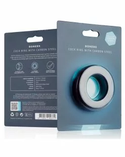 Boners Cockring Carbon Steel Noir 11 Boners Cockring Carbon Steel Noir -Cockrings Flexibles Soldes Boutique cockring carbon steel noir 3