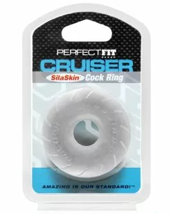 Perfect Fit Cockring Cruiser Fat Clear 6 Perfect Fit Cockring Cruiser Fat Clear -Cockrings Flexibles Soldes Boutique cockring cruiser fat clear 1