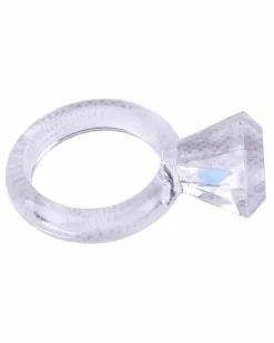 Chisa Novelties Cockring Diamond Ring Transparent