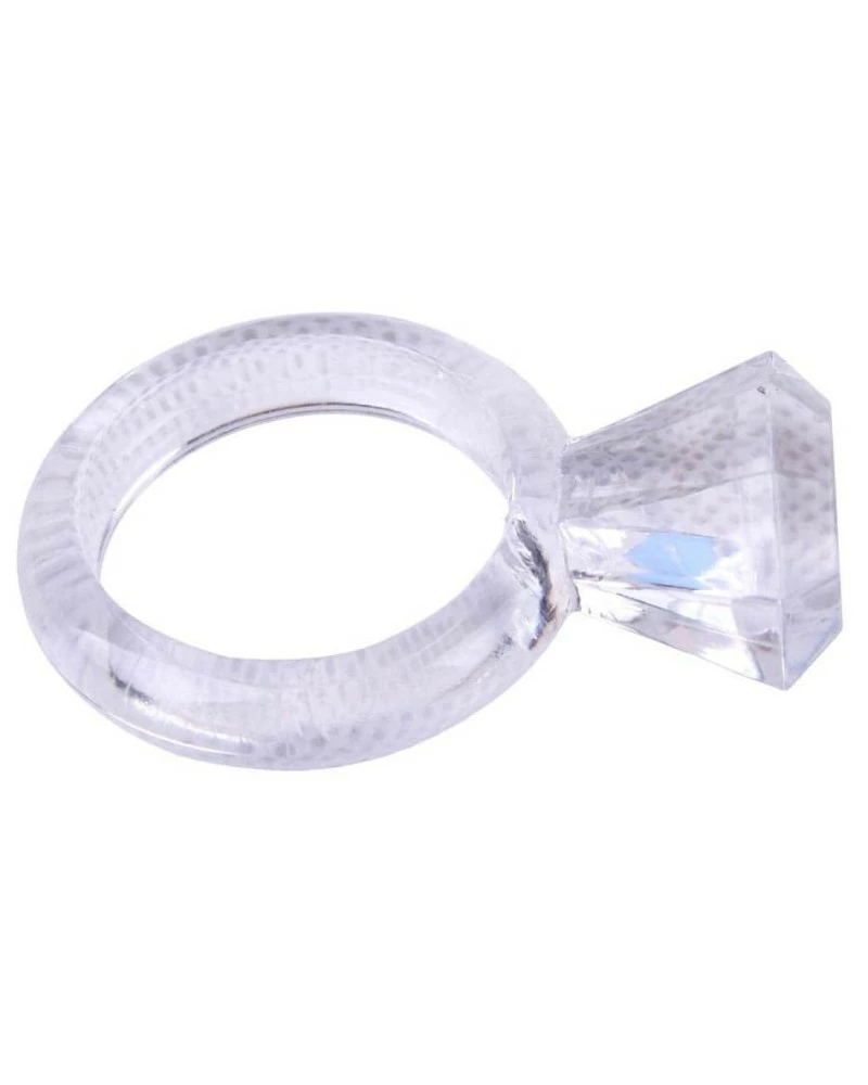 Chisa Novelties Cockring Diamond Ring Transparent 3 Chisa Novelties Cockring Diamond Ring Transparent