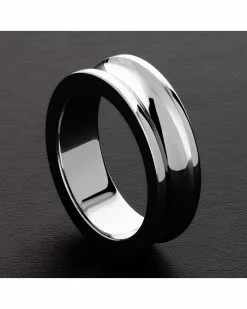 Triune Cockring En Acier Belowed 15mm Taille 50 Mm