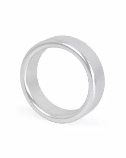 Kiotos Cockring En Aluminium Circle 15mm Argente Taille 45 Mm