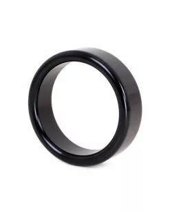 Kiotos Cockring En Aluminium Circle 15mm Noir Taille 50 Mm