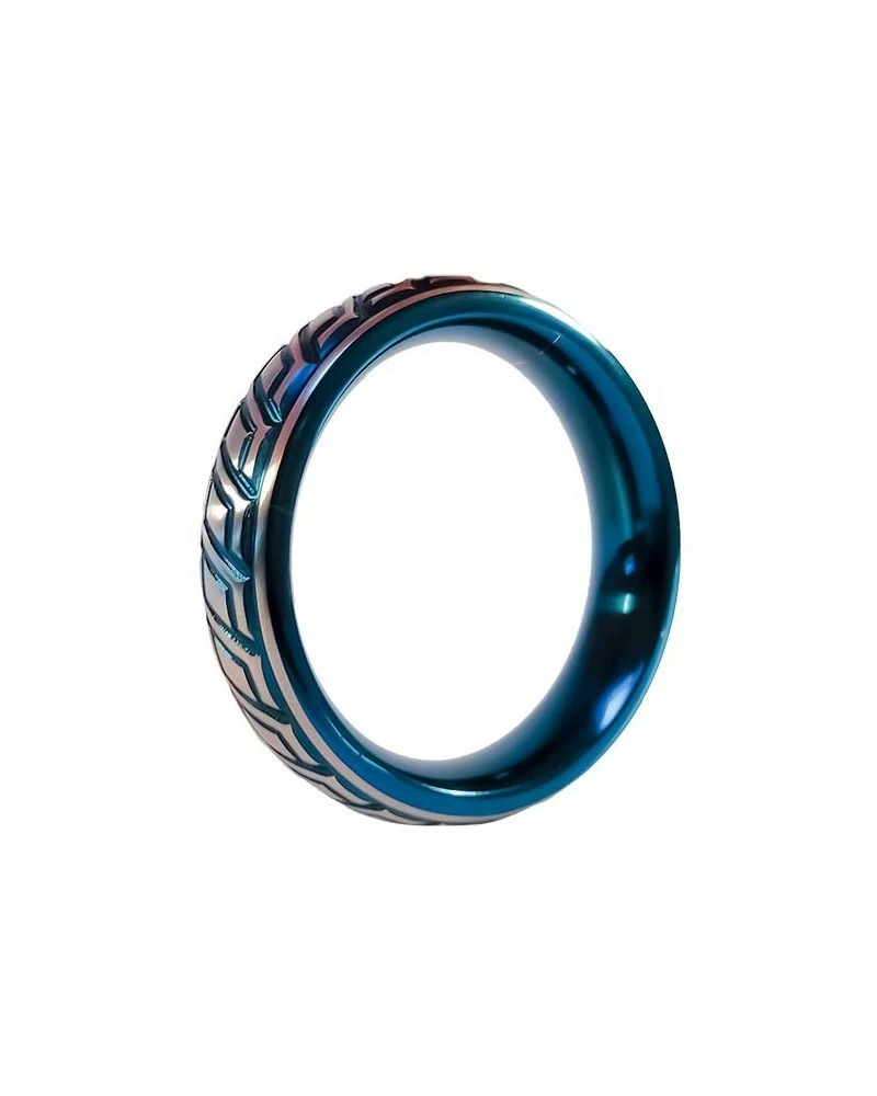 Generique Cockring En Metal Blue Wave Taille 45 Mm 3 Generique Cockring En Metal Blue Wave Taille 45 Mm