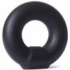 Rude Rider Cockring En Silicone Knob Noir -Cockrings Flexibles Soldes Boutique cockring en silicone knob noir