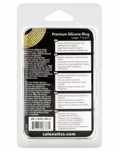 CalExotics Cockring En Silicone Ring Stretch 25mm -Cockrings Flexibles Soldes Boutique cockring en silicone ring stretch 25mm 10