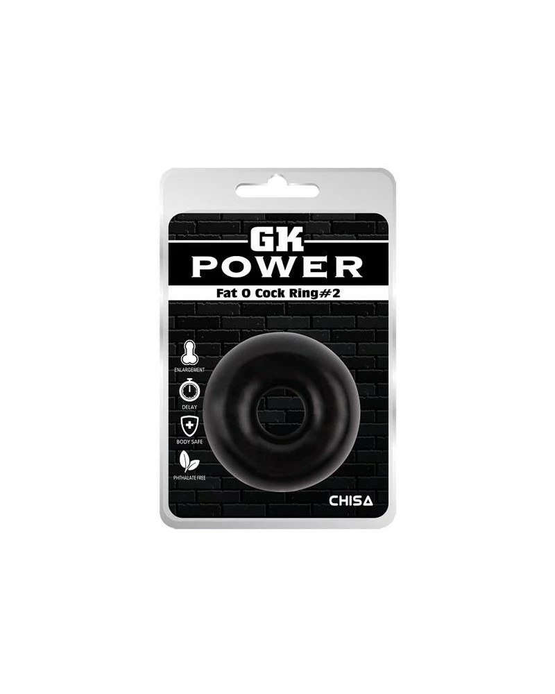GK Power Cockring Fat O Ring N¬∞2 Noir 4 GK Power Cockring Fat O Ring N¬∞2 Noir – Image 2