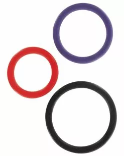 Basics Cockring Fins C-Ring Set X3