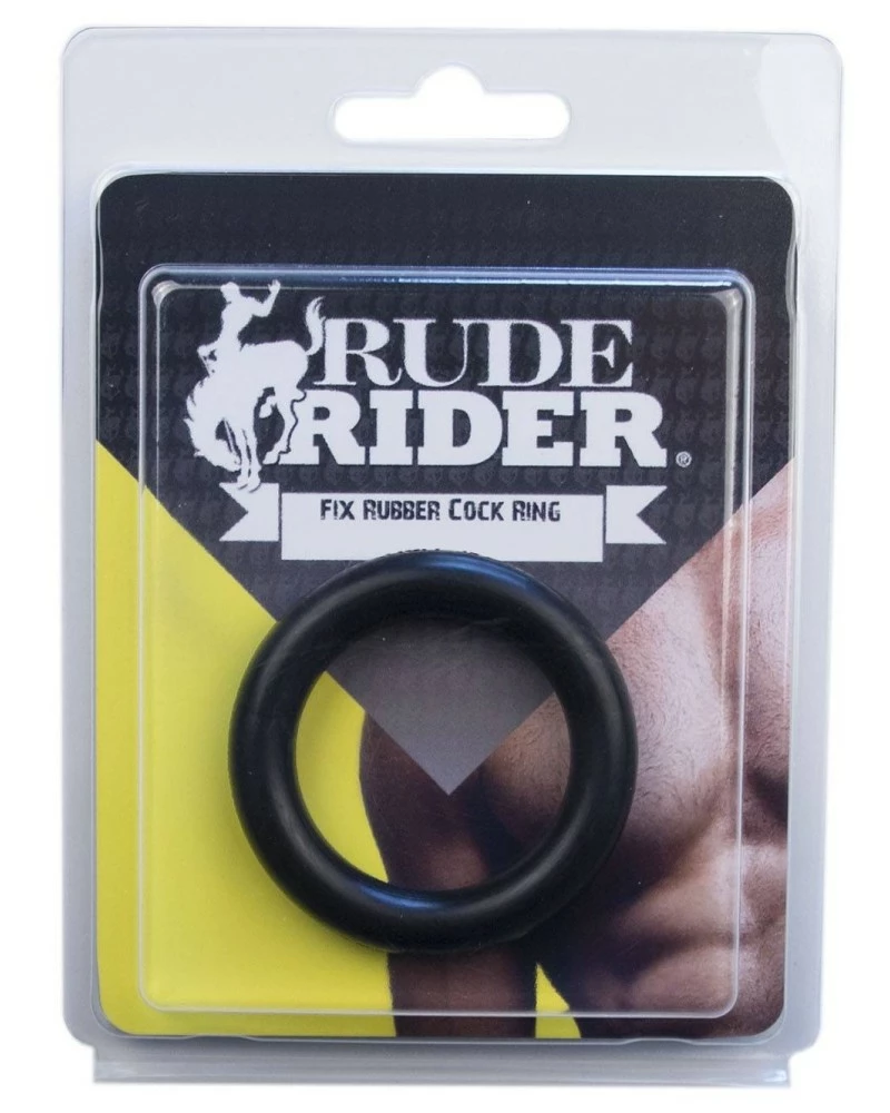 Rude Rider Cockring Fix Rubber Thick Noir Taille 50 Mm 4 Rude Rider Cockring Fix Rubber Thick Noir Taille 50 Mm – Image 2