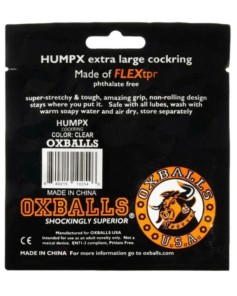 Oxballs Cockring HumpX Transparent 5 Oxballs Cockring HumpX Transparent – Image 3