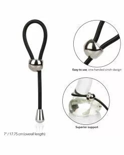 CalExotics Cockring Lasso E-Z Cinch Silicone -Cockrings Flexibles Soldes Boutique cockring lasso e z cinch silicone 2